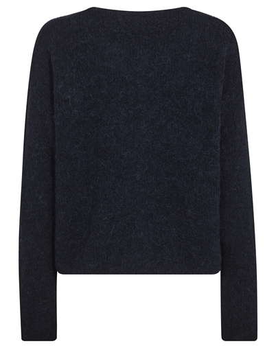 Mos Mosh - MMAlmine Knit Cardigan - Salute Navy